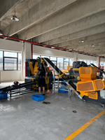 Granulateurs de fil de cuivre avec pré-déchiqueteur 120-170 kg/h, machine de recyclage du cuivre, machine de granulation du cuivre de Vaner Machinery