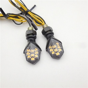 Accessoires pour motos, clignotant LED haute puissance jaune vif, mini feu latéral pour scooter électrique, clignotant pour vélo électrique - Product Image 2