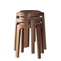 Silla de Comedor Apilable y Plegable de Madera Maciza con Tapicería de Terciopelo, Estilo Nórdico, Diseño Moderno y Minimalista, Muebles para Comedor