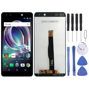 Markdown Sale layar depan 5.2 inci, perbaikan tampilan LCD Alcatel idol 5s 6060 6060X dengan Digitizer rakitan penuh