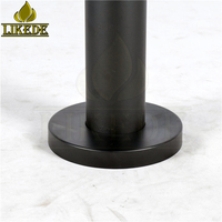 Pied de table en métal, pieds de fixation en fer noir pour table en verre, pied de table simple, base de table
