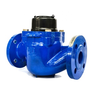 Compteur d'eau de pluie mexicain 100 mm vertical Woltman OEM IP68 Corps en fonte certifié ISO - Product Image 2