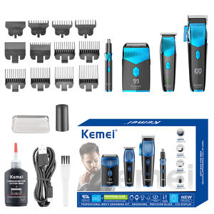 <span class=keywords><strong>KEMEI</strong></span> Km-8534 Max 4 en 1 tondeuse à cheveux sans fil pour coiffeur ensemble complet tondeuse à cheveux électrique rasoir rechargeable tondeuse à poils de nez - Product Image 2