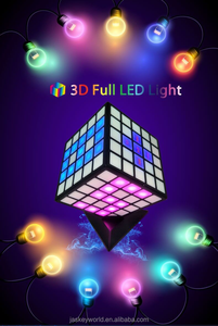 Giá bán buôn Chất lượng cao âm nhạc LED ánh sáng Cube với loa mini xách tay LED ánh sáng Cube loa bluetooth Loa - Product Image 3