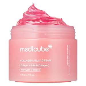 Medicube Collagen Jelly Cream: Gefreeze-droogd gehydrolyseerd collageen versterkt de huidbarrière, hydrateert en geeft 24 uur lang stralende teint. Gezichtscrème. - Product Image 1