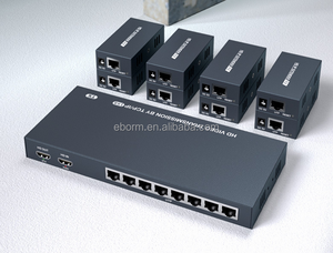 Chức năng IP 150M Bộ chia tín hiệu <span class=keywords><strong>HDMI</strong></span> 1x8 Bộ chia tín hiệu <span class=keywords><strong>HDMI</strong></span> đa chức năng trên một cáp duy nhất Hỗ trợ cáp CAT5/<span class=keywords><strong>6</strong></span>/7 Quản lý EDID Loop <span class=keywords><strong>Out</strong></span> Độ trễ thấp - Product Image 5