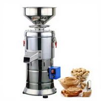 Machine à pâte verticale commerciale en acier inoxydable pour la fabrication de beurre de cacahuète, de pâte de soja, de pâte de légumes et de pâte de noix