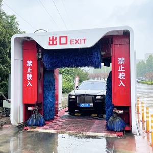 Nouveau modèle 2024 HKBrightGal Machine de lavage de voitures en tunnel entièrement automatique en acier galvanisé à chaud 1000-1500W CWM24041201-D Haute Performance - Product Image 5