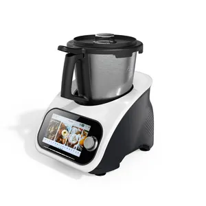 Hot Sale New Manufac turing Thermo Smart Herd Mixer Küchenmaschine Mit farbenfrohen Display eingebauten Rezepten Küchen roboter