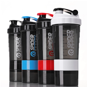 termo de vacío botellas de agua potable Eco amigable plegable aislado deporte de almacenamiento de botellas de agua de plástico - Product Image 1