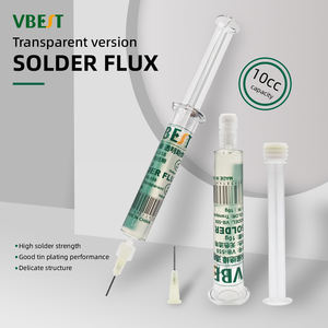 BST-558 Solder fluks tanpa bersih 10cc besi Solder las fluks pasta Solder perbaikan elektronik konsumen untuk ponsel LED BGA SMD <span class=keywords><strong>PGA</strong></span> - Product Image 1