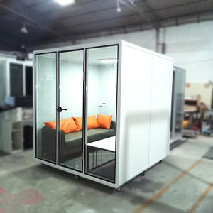 Cabina telefónica <span class=keywords><strong>de</strong></span> diseño moderno para oficina y uso doméstico, cabina <span class=keywords><strong>de</strong></span> trabajo <span class=keywords><strong>de</strong></span> audiometría <span class=keywords><strong>de</strong></span> aluminio con cabina insonorizada, habitación <span class=keywords><strong>aislada</strong></span> para hoteles - Product Image 3