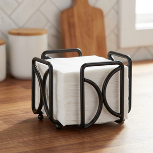 BS International Trending American Style Iron Wire Napkin Stand Creative <b>Paper</b> <b>Tissue</b> Holder Eco-Friendly Waterproof Handmade - Product Image 1