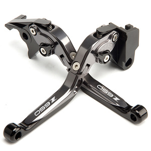 Accesorios <span class=keywords><strong>Z650</strong></span>, palancas de embrague de freno extensibles plegables, piezas de repuesto para motocicleta con logotipo láser para <span class=keywords><strong>Kawasaki</strong></span> <span class=keywords><strong>z650</strong></span> <span class=keywords><strong>ABS</strong></span> - Product Image 1