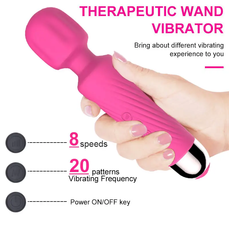 Wireless Adult Clitoral Crystal Wiederauf ladbare Sexspielzeug Vibrator Vagina Pussy Persönliche Mini Av Zauberstab Massage gerät für Frauen