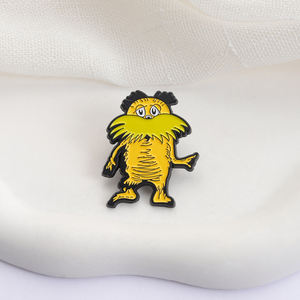 Dessin animé enfants roman histoire émail broche forêt <span class=keywords><strong>gardien</strong></span> le Lorax broches revers Badge sac à dos drôle bijoux amis cadeaux - Product Image 3