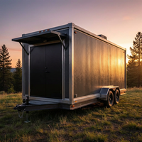 Maisons mobiles, Tiny Houses, conteneurs de voyage sur roues, prêts à être expédiés, autres maisons préfabriquées modernes, Glamping