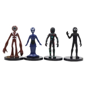 9 cái/bộ người ngoài hành tinh quái vật nhện nhiều mắt xúc tu một mắt hành động hình đồ chơi bộ sưu tập phim hoạt hình mô hình Vinyl búp bê Quà Tặng - Product Image 2