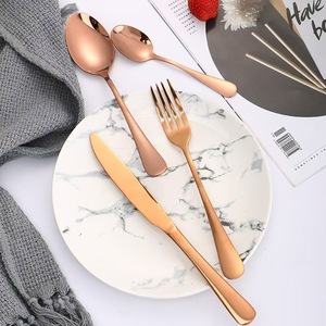 Set di <span class=keywords><strong>posate</strong></span> in acciaio inossidabile per uso alimentare da 24 pezzi lavabile in lavastoviglie per feste con ristorante domestico 6 stoviglie <span class=keywords><strong>posate</strong></span> per nozze - Product Image 4