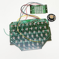 Scheda PCB LED Musicale per Laptop Xinxing in Materiale FR-4, Circuito Stampato PCBA con Luci e Musica