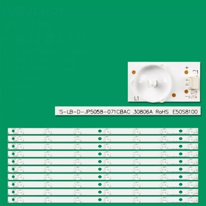 Bande de rétroéclairage LED HX-NO.765 pour téléviseurs JS-LB-D-JP50S8-071CBAC JS-LB-D-JP5058-071CBAC LEDTV E50D8100 - Product Image 2