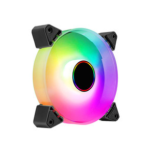 Ventilador de chasis PCled 6 pines Ultra silencioso DC 12V ordenador Rgb emisor de luz 12025 ventilador de refrigeración refrigerado por aire refrigeración de host de escritorio CF - Product Image 5