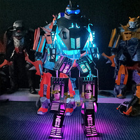 Costume de robot LED pour Halloween, carnaval, cosplay, costumes de robot LED pour les fêtes et les spectacles