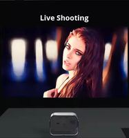 Projecteur YDH-A10 2026 Nouveau Best-seller Projecteur 4K 600 Lumens 200 pouces LED1+8GB 720P Android 11 BT5.2 Mise au point automatique Intérieur 4K