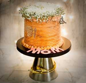 Soporte de Pastel de Diseño de Lujo con Base de Metal, Soporte Decorativo para Exhibición de Postres para Bodas y Decoración del Hogar - Product Image 4