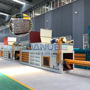 Machine à balles hydraulique Compresseur de carton de déchets de 180 tonnes Machine à balles hydraulique horizontale - Product Image 1