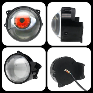 ไฟหน้ารถยนต์คุณภาพสูงแบบ LED Devil Eye เลนส์ไฟหน้ารถยนต์ Demon Eyes Devil LED - Product Image 4