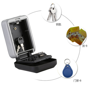 Simply Wall-mounted Key <b>Box</b> KS022 <b>Combination</b> <b>Lock</b> Storage Organizer for Home Use - Product Image 3