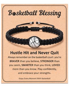 Braccialetto Sportivo Intrecciato a Mano in Corda di Nylon Regolabile Regalo di Amore <span class=keywords><strong>e</strong></span> Ispirazione Braccialetto per Incontri Sportivi di Calcio per Giocatori - Product Image 3