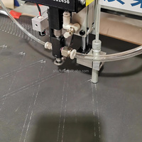 Machine à poinçonner le cuir automatique CNC pour sièges de voiture, canapé, coussin, machine à perforer le cuir pour les trous de chaussures