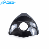 AKOSO-Couvercle de réservoir de carburant en fibre de carbone pour BMW S1000RR 2015-2018