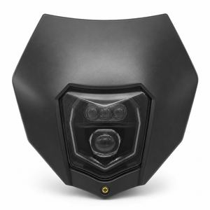 Phare LED pour moto tout-terrain modifiée, faisceau haut/bas, DRL, étanche, haute luminosité, vente chaude, directement de l'usine - Product Image 4