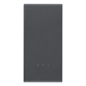 Pannello di Controllo Smart Home con Pulsante Grigio, Lunghezza 2,2 Pollici, Larghezza 4,42 Pollici, Altezza 0,6 Pollici - Product Image 1