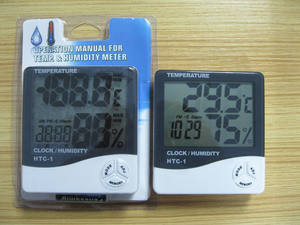 LCD 디지털 온도계 습도계 실내 실내 온도 습도 측정기 - Product Image 6