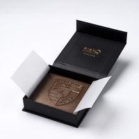 Emballage en carton magnétique rose écologique avec séparateurs, boîte à biscuits haut de gamme, contenants à emporter