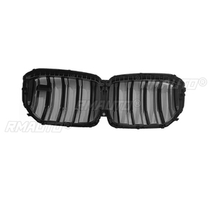 Accesorios para Auto: Parrilla Delantera para BMW G05 LCI X5 2023 2024, Color Negro Brillante con Orificio para Cámara - Product Image 5