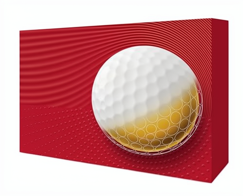 Qiancheng TM24 Speedsoft Golf Balls 12 Pack White Multi-layer 1.68 Inch Urethane Tournament Golf Ball 45g Durable