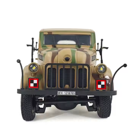 Allemagne Commander Alloys 1/18 Modèle de véhicule 2.4Ghz Jouets en métal 4X4 4CH Emulate Military Hobby Cadeaux HG4-51