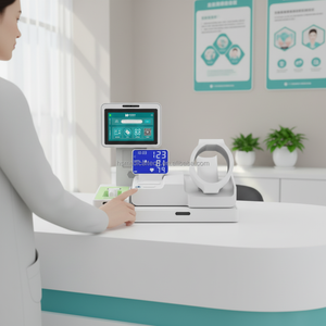 Huasheng Medical, Proveedor de Soluciones de Quioscos de Atención Médica Confiables para Larga Plazo, Quiosco de Atención Médica Portátil de Escritorio OEM HS-S05 - Product Image 4