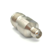 Adaptateur coaxial RF haute fréquence S MA/TNCA-KKG, connecteur coaxial à ondes millimétriques, 50 ohms, matériau en acier inoxydable