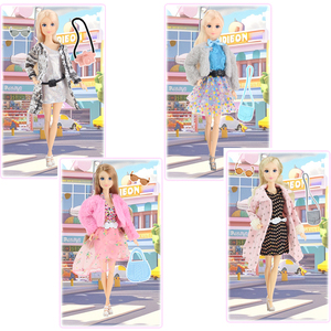 Nuovi Arrivi SUNSEED Accessori per Bambole da 11,5 Pollici per Ragazze, Vestiti e Modelli Giocattolo in Tessuto e Nylon, Scala 1:6, Espositore Certificato EN71 - Product Image 1