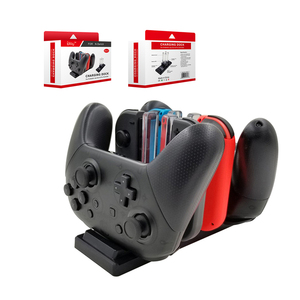 6 trong 1 Nitendo chuyể<span class=keywords><strong>n</strong></span> đổi trò chơi joystick điều khiể<span class=keywords><strong>n</strong></span> sạc sạc Dock trạm cho niềm vui con điều khiể<span class=keywords><strong>n</strong></span> - Product Image 1