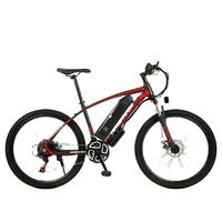 Vélo de montagne électrique à double suspension entièrement suspendu 500W 48V Batterie au lithium Cadre en alliage d'aluminium Moteur sans balais Vélo électrique