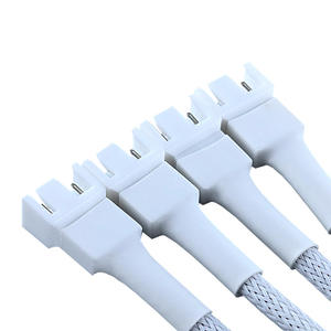 Kabel Splitter Motherboard komputer 1-to-2/<span class=keywords><strong>3</strong></span>/4 Pin, kabel ekstensi kipas pendingin PWM, adaptor ekstensi <span class=keywords><strong>3</strong></span>/4-Pin mendukung rangkaian kabel - Product Image 5