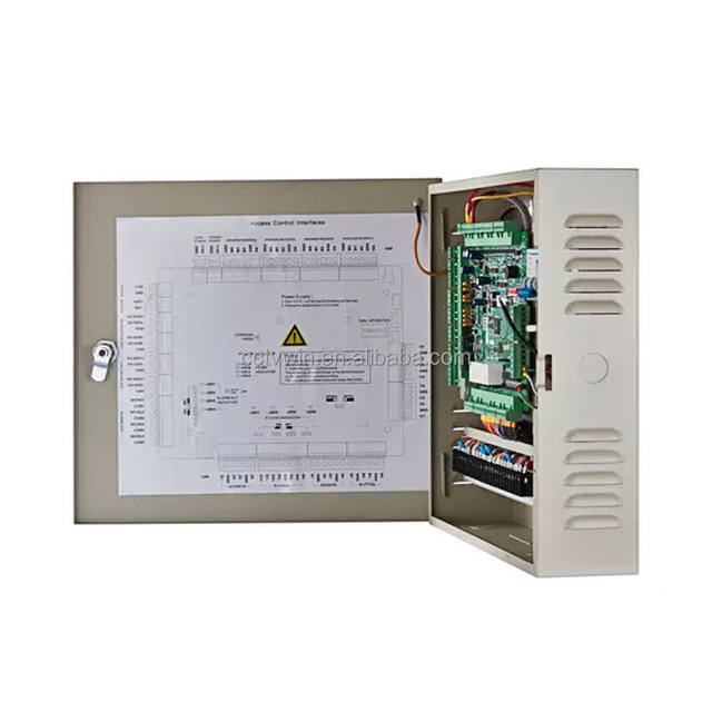hikvision 4 Door Access Controller DS-K2604-G Card Reader Alarm Event Upload Door Access Control System