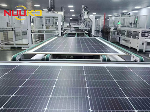 แผงโซลาร์เซลล์แบบยืดหยุ่นขายดี ขนาดเซลล์ 182 มม. ชนิด P กำลังไฟ 430W 440W 450W ผลิตในจีน โมโนคริสตัลไลน์ รุ่น NKM-120 3 - Product Image 6